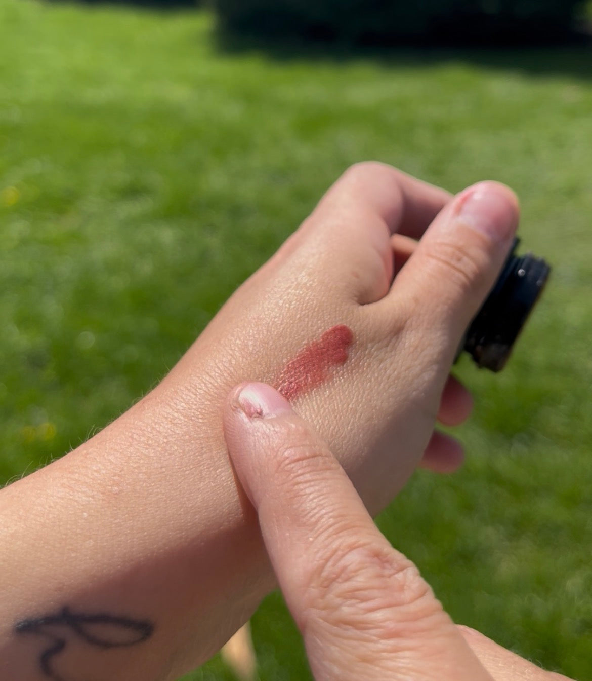 Coffee Vanilla Tallow Blush Balm