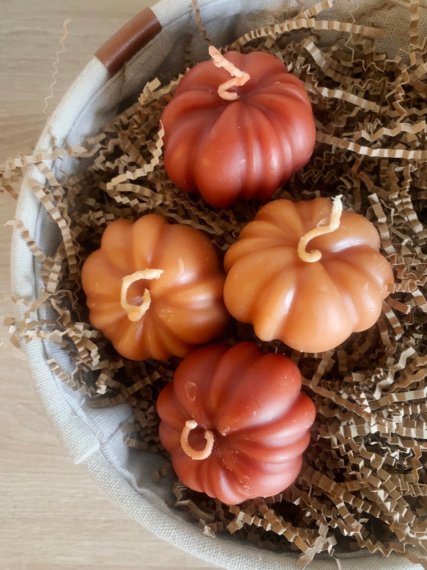 Pumpkin Beeswax Candle