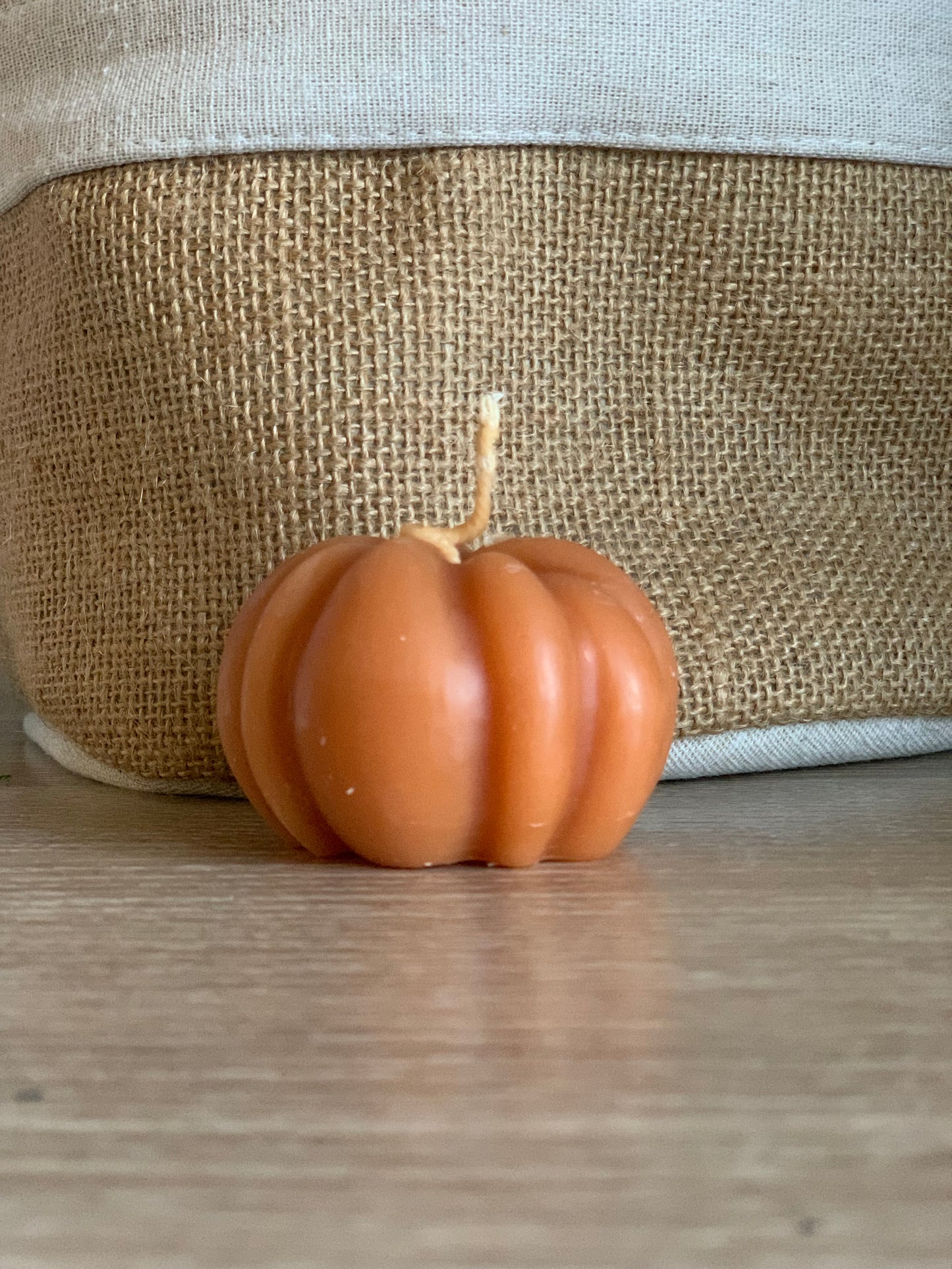 Pumpkin Beeswax Candle