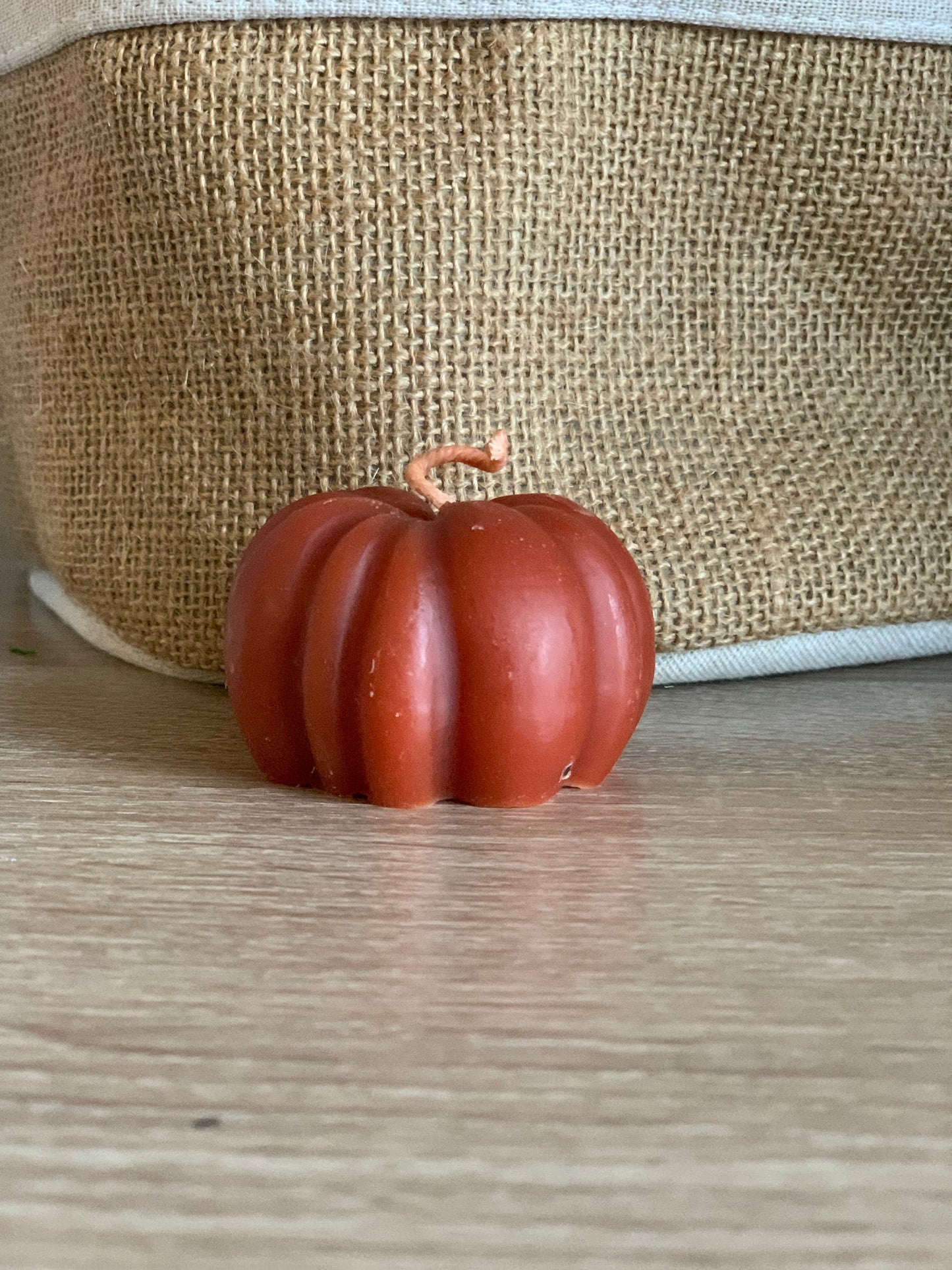 Pumpkin Beeswax Candle