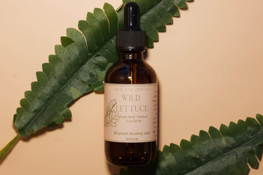 Wild lettuce tincture